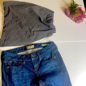 Guess low rise boot-cut denim